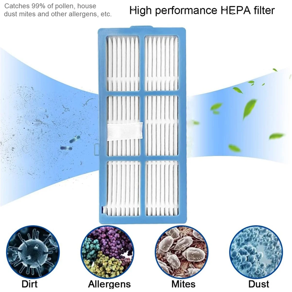 850T용 FZFZ, D5s Pro용, D5s Pro+용, S1 진공 청소기 메인 사이드 브러시 Hepa 필터용