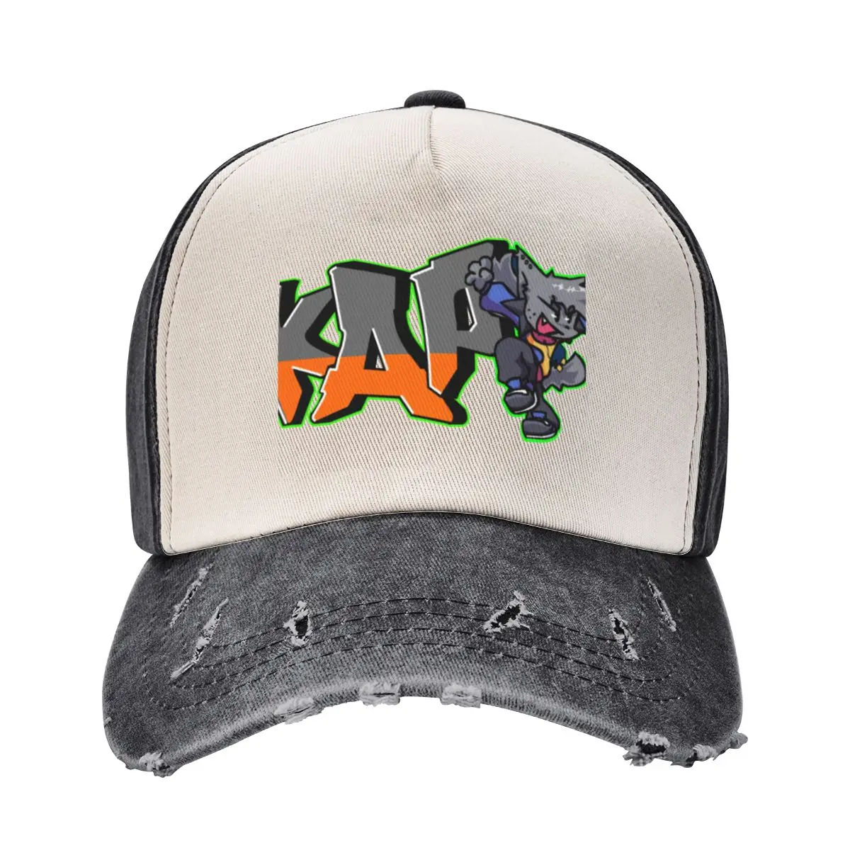 KAPI FNF graffiti design berretto da Baseball nuovo nel cappello Cosplay presa da spiaggia da donna 2024 da uomo