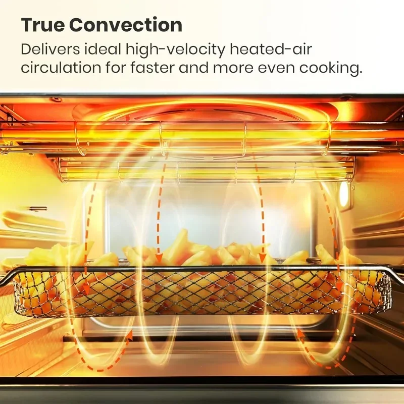 Horno calefactor infrarrojo, electrodoméstico de cocina, horno de convección de encimera, estilo Retro