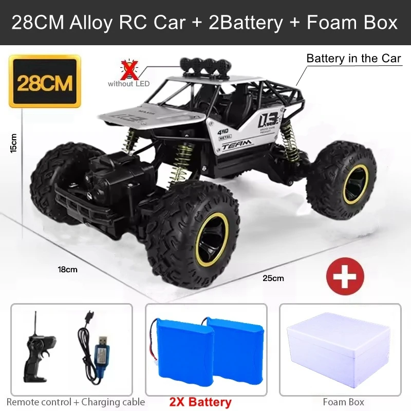 Oike RC Auto Afstandsbediening Klimvoertuig Buiten All Terrain Off-road Vrachtwagens 4WD Racing Drift Cars Speelgoedcadeau voor kinderen Volwassenen