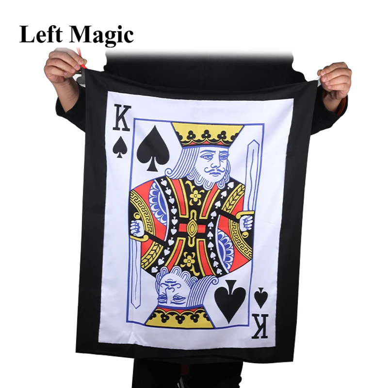バッグトゥポーカーストリーマー-スペードのキング-手品ステージマジックアクセサリーマジックプロップイリュージョンメンタリズムギミックプロフェッショナル