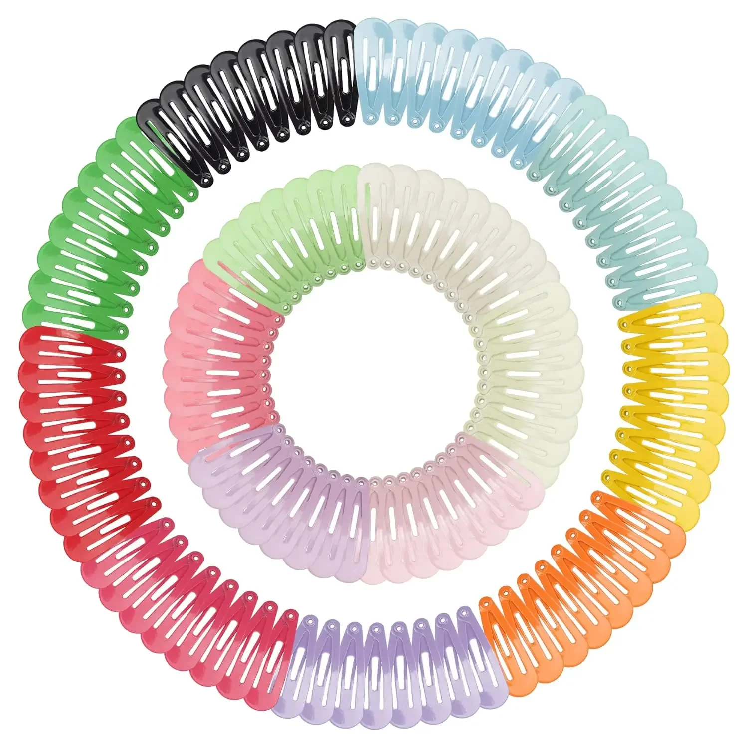 Petites pinces à cheveux pour petites filles, barrettes pour tout-petits, 3cm, 100 pièces