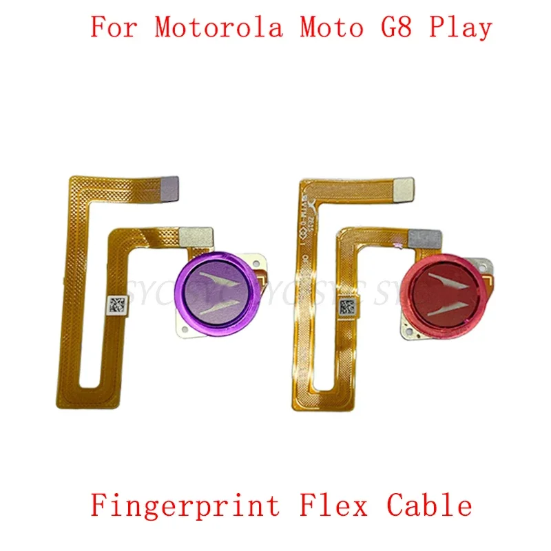

Fingerprint Sensor Button Flex Cable For Motorola Moto G8 Play Touch Sensor Scanner Repair Parts