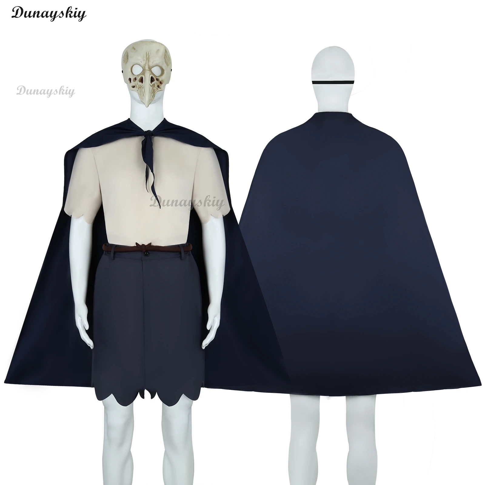 Disfraz de Cosplay para hombres, conjunto completo de traje de Carnaval de Halloween, juego de las pequeñas pesadilla, 3 bajas