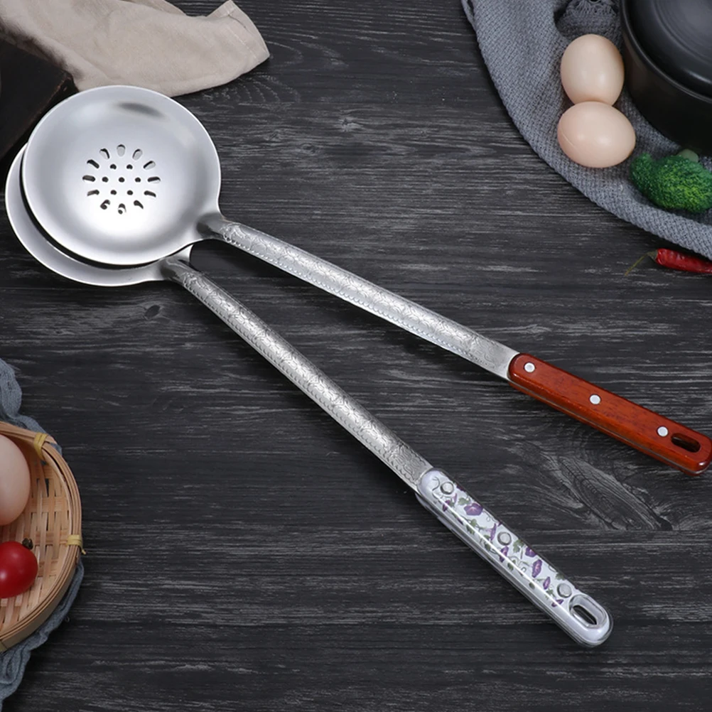 

NonSticky Stainless Steel Rice Shovel Long Handle Cooking Spatula Ideal For Home And Commercial Kitchens