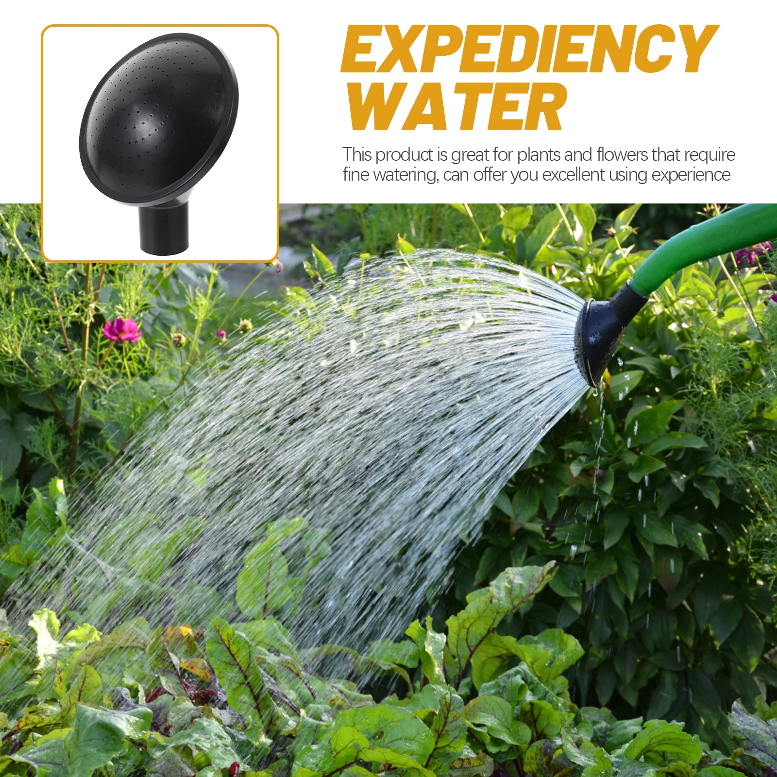 

Durable Water Can Sprinkler Head Unique Design Easy Installation Even Spraying Garden Supplies Watering Can Head