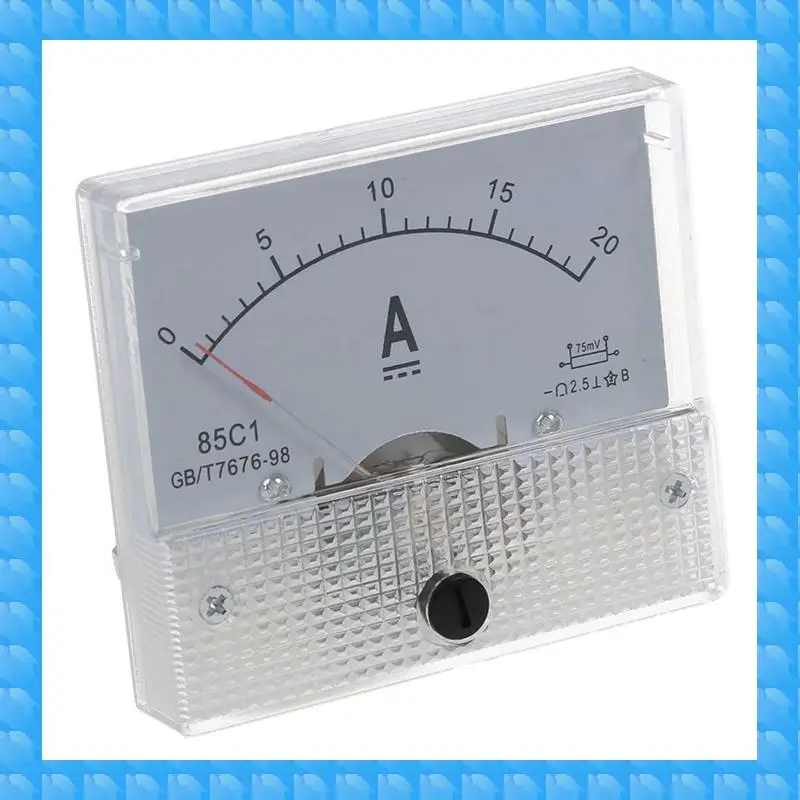 

ETRT 3X New 20A Analog Ampere Panel Meter Current Amp