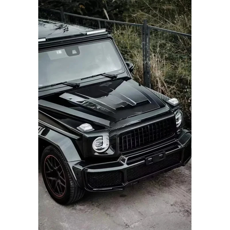 

Высококачественный капот из сухого карбона в стиле B для универсалов W464 G63 G550 G500 G350