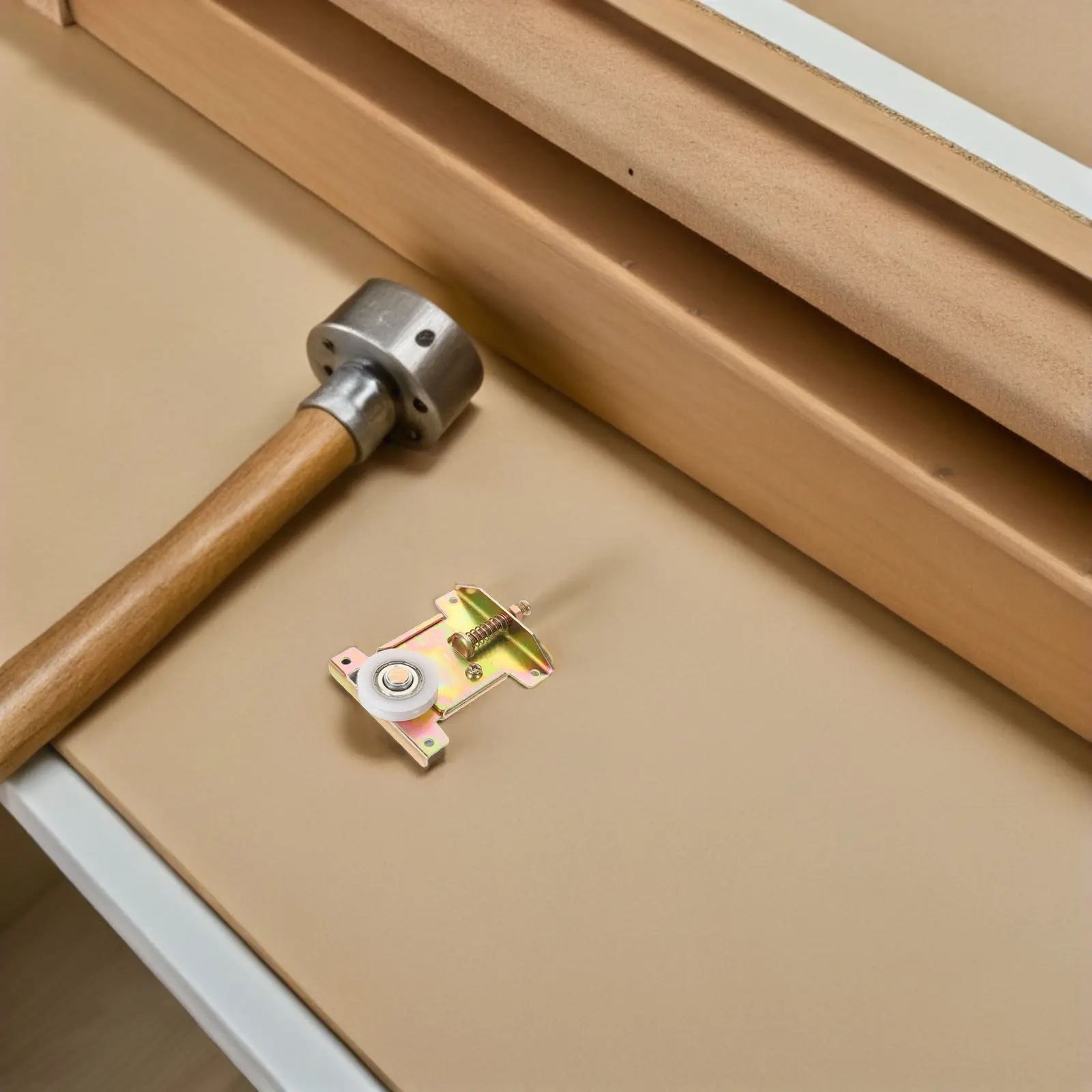 

2Pcs Sliding Door Roller Heavy Duty Wardrobe Closet Door Pulley Replacement Cabinet Furniture Sliding Wheel Hardware for Barn