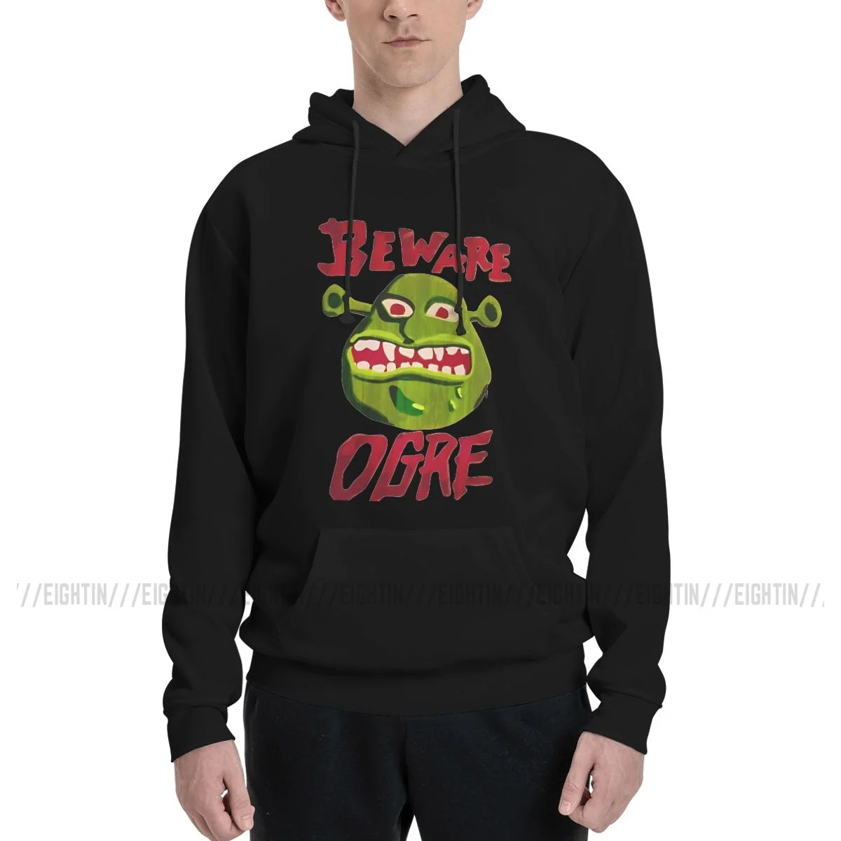 Cuidado Ogro S-Shreks Beware Ogre Hoodies Men Women Street Ogre Funny Memes Sweatshirt Autumn Hooded Pullover