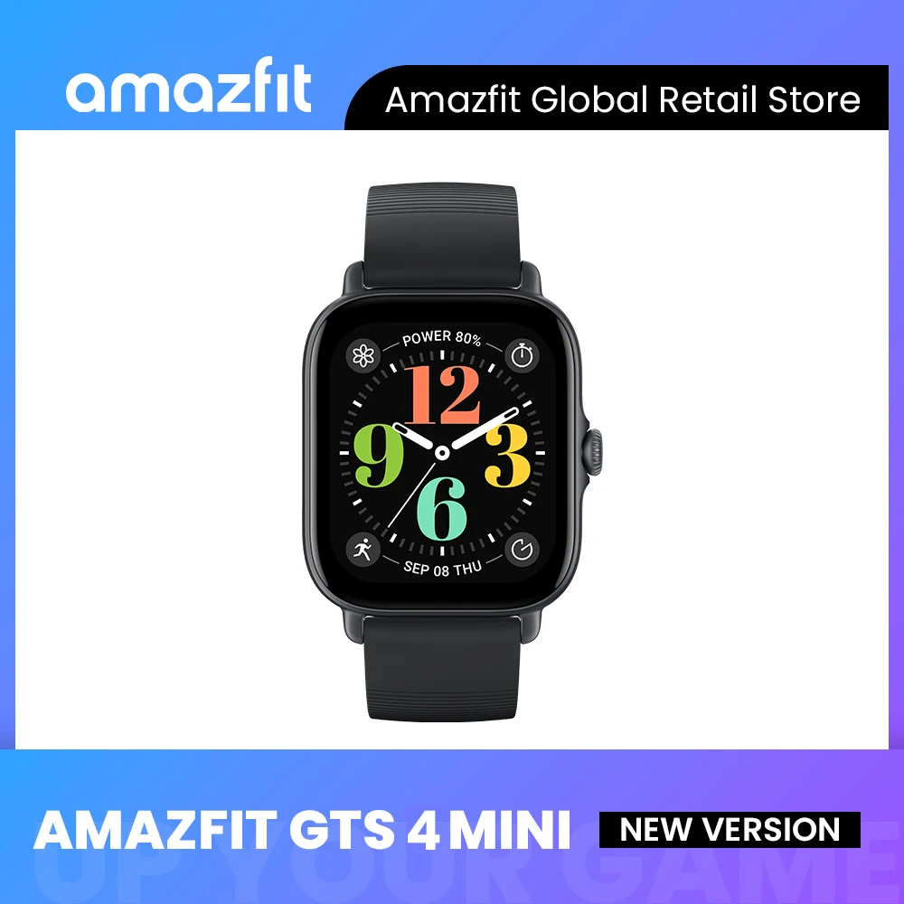 Amazfit GTS 4 mini: La Smartwatch che Cambia il Gioco per gli Sportivi e i Tecnologi