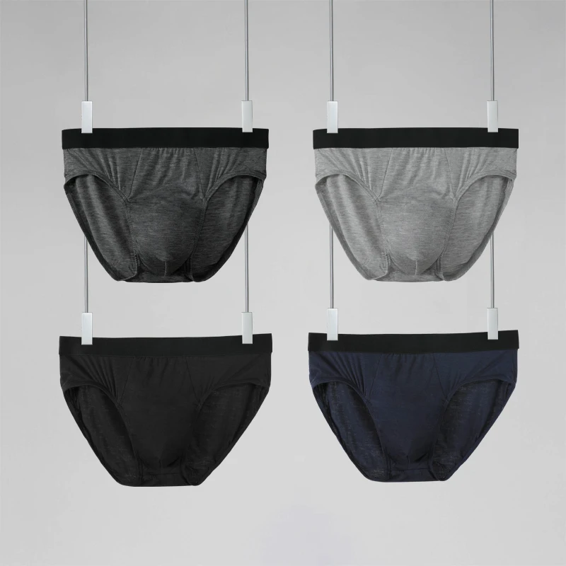 Men's underwear Men Modal triangle shorts mid-waist youth breathable comfortable sexy shorts head