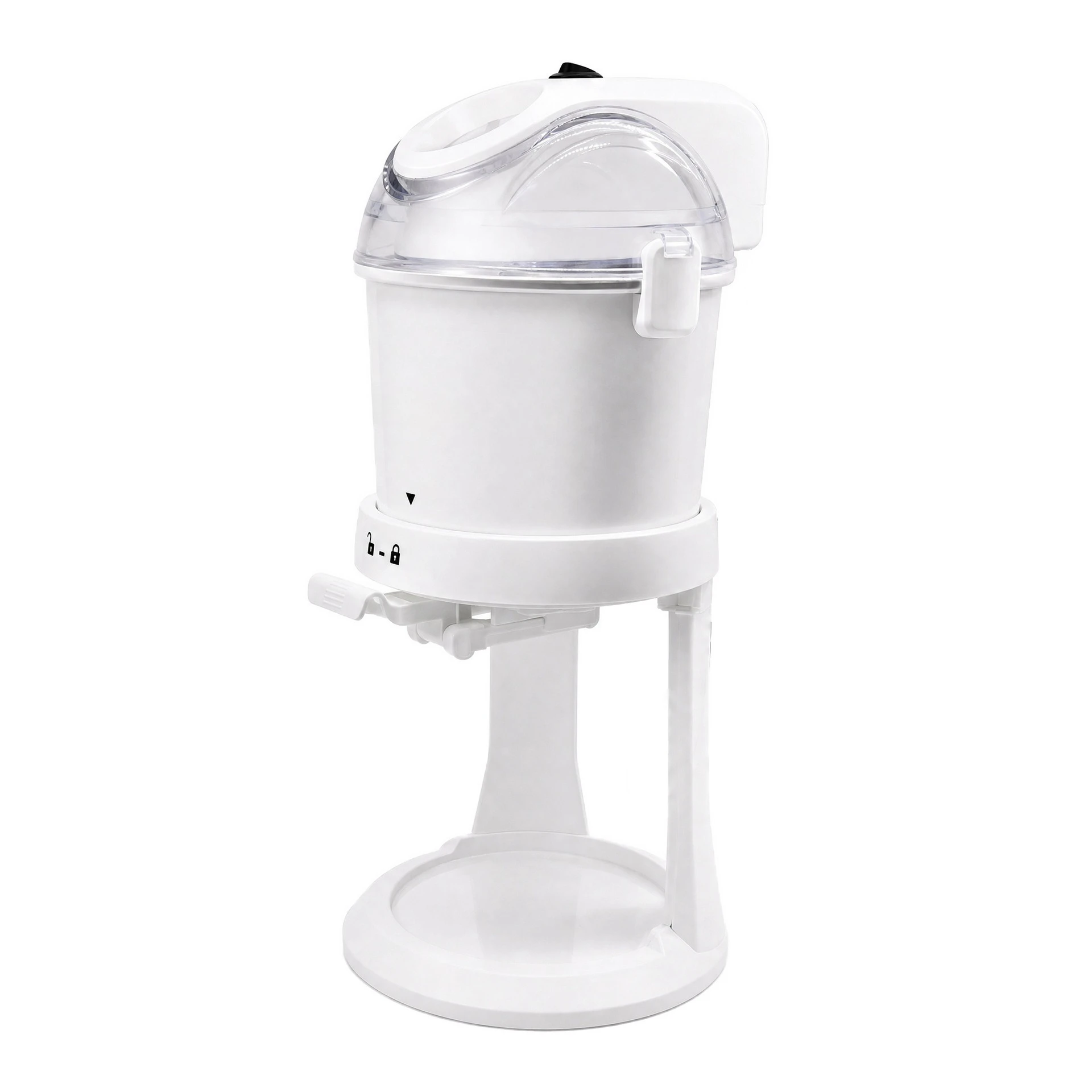 110V household pre-cooled ice cream machine 1L DIY cone mini ice cream machine 15W