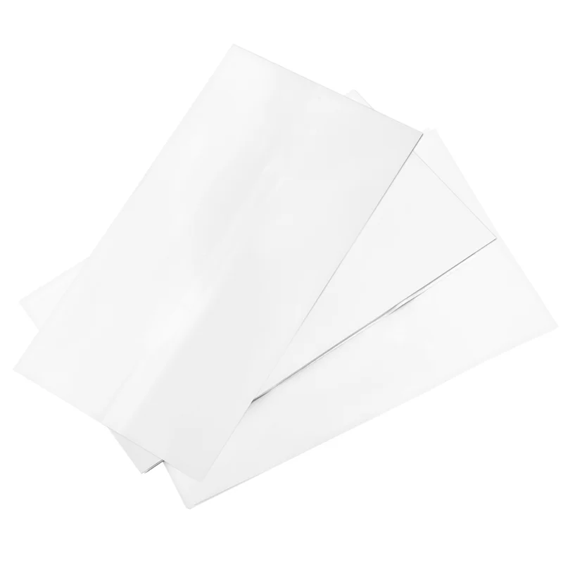 

B03C-300 Pieces Sublimation Shrink Wrap Sleeves 5X10 Inch White Bag For 567G Tight Tumblers, Heat Transfer Shrink Film