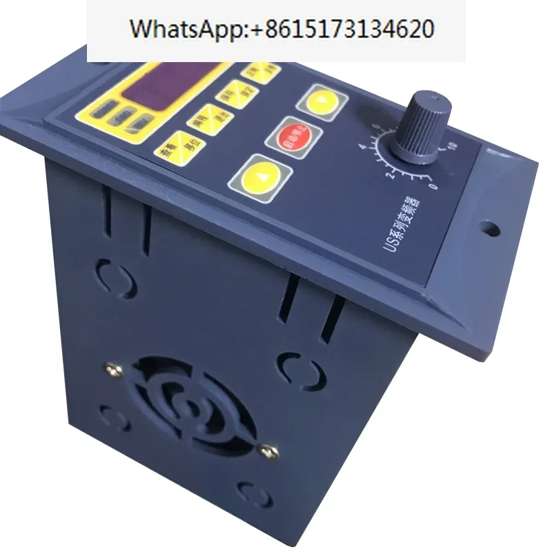 Frequency converter vibration motor speed regulation single-phase 220V input three-phase 220V output 0.4KW and 0.75KW
