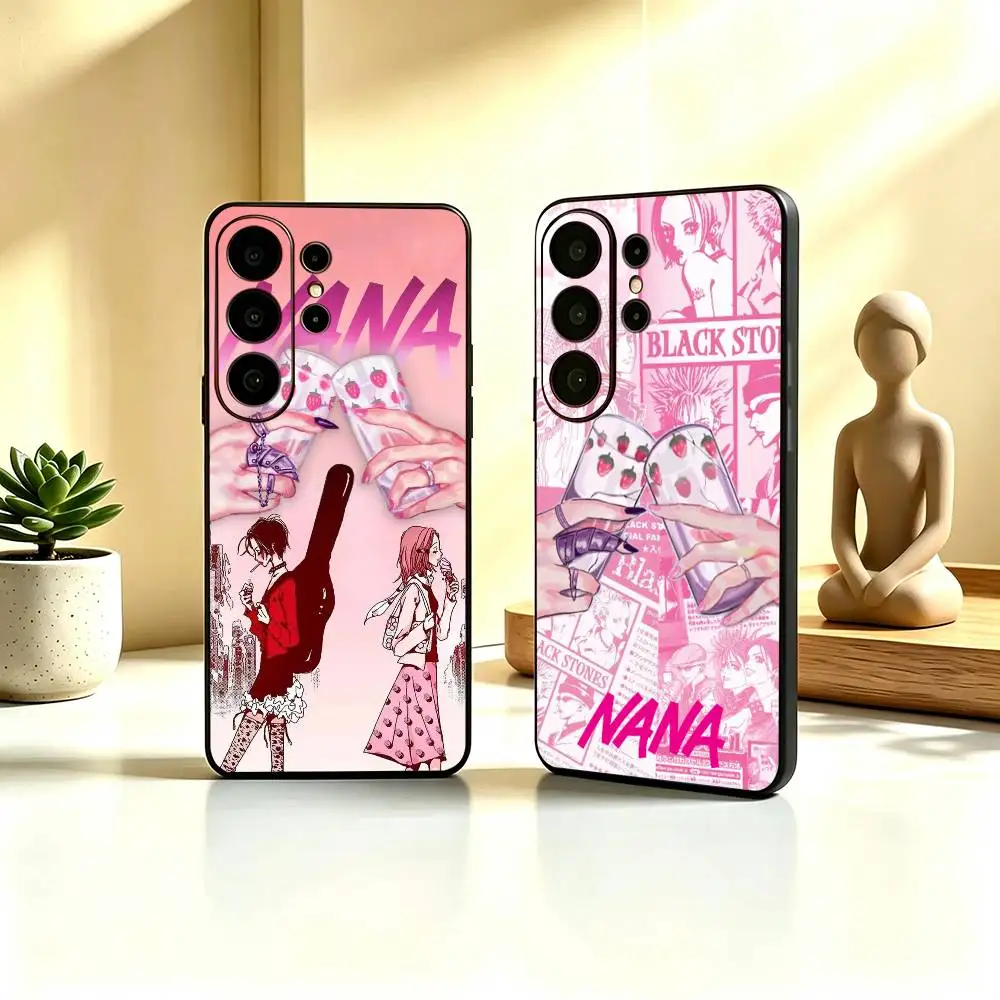 Nana Osaki Komatsu Rock Story Stand Silicone Phone Case For Samsung S26,25,24,21,22,21,20,Ultra,Plus,Fe, Lite
