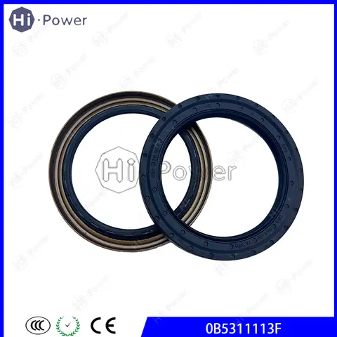 2 PCS DL501 0B5 0BZ DL801 Vedação de óleo frontal de transmissão automática 0B 5311113 F 54,50 x 72,50 x 7 mm para kit de vedação de caixa de câmbio Audi 0B5 311 113F