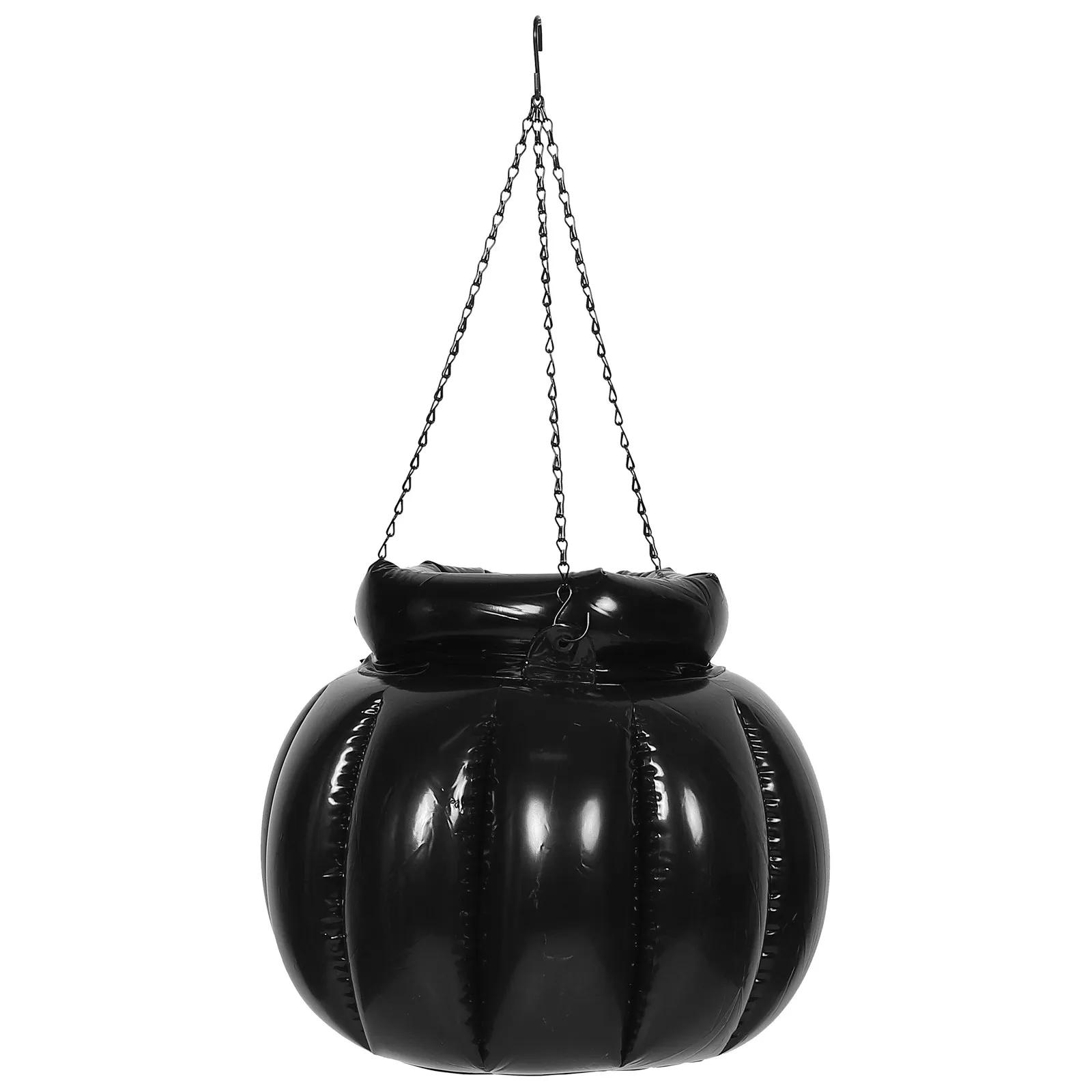 

Inflatable Halloween Cooler Cauldron Pot Plastic Ice Bucket Drinks Cooler for Parties Novelty Bucket