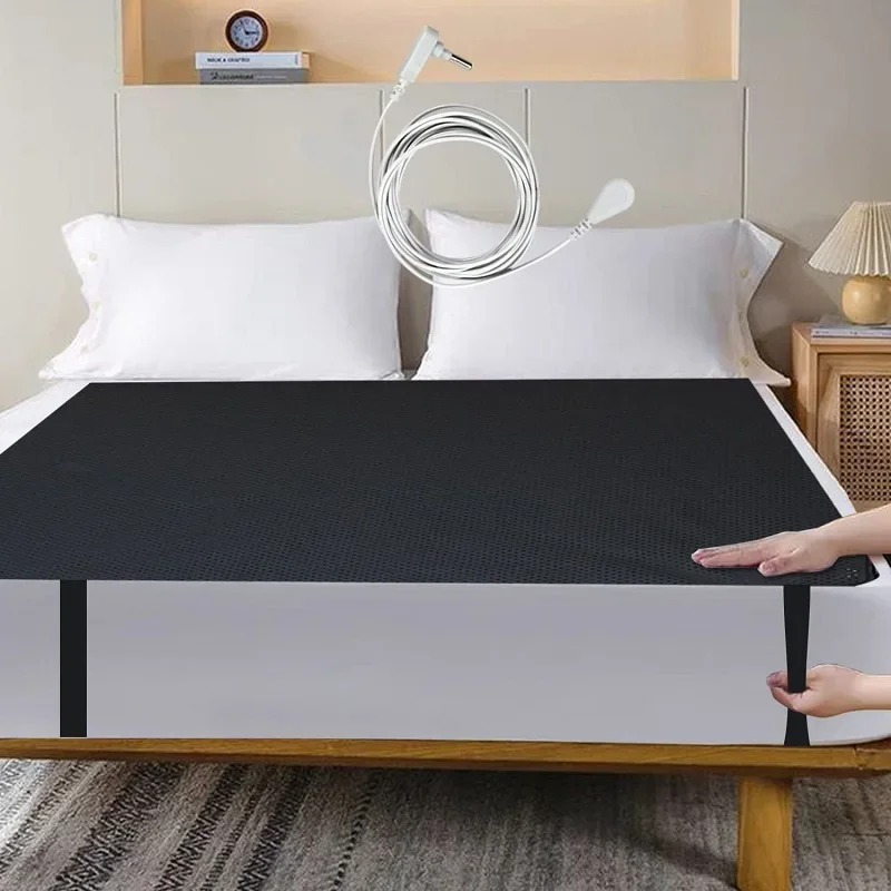 Grounding Leather Mattress 68*180cm Grounding sleep mat Conductive Leather Earthing mattress pad for Better Sleep - view 2