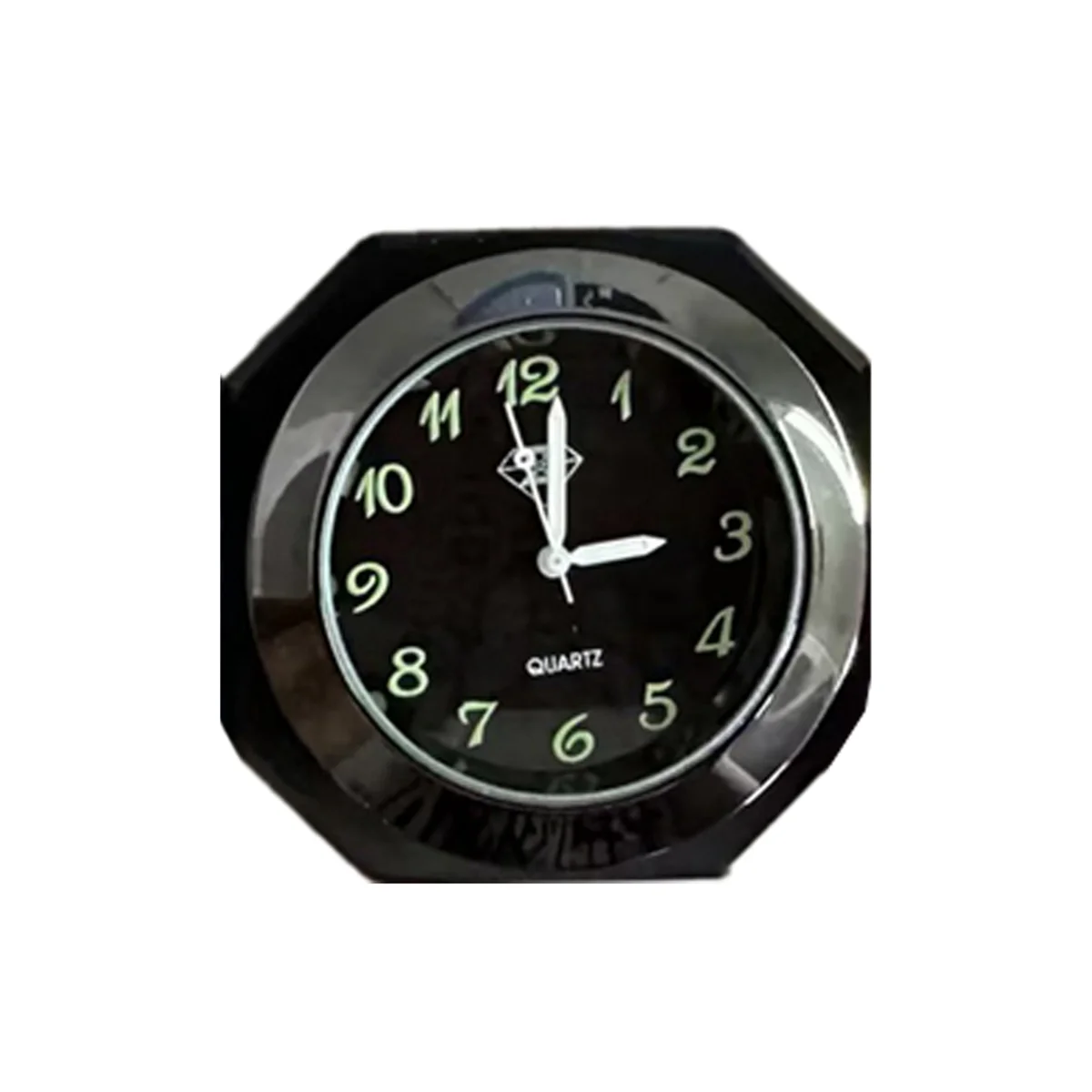 Motorcycle Clock Waterproof Mount Quartz Clock Watch Luminous Clock for 22-28mm Handlebar Styling Black