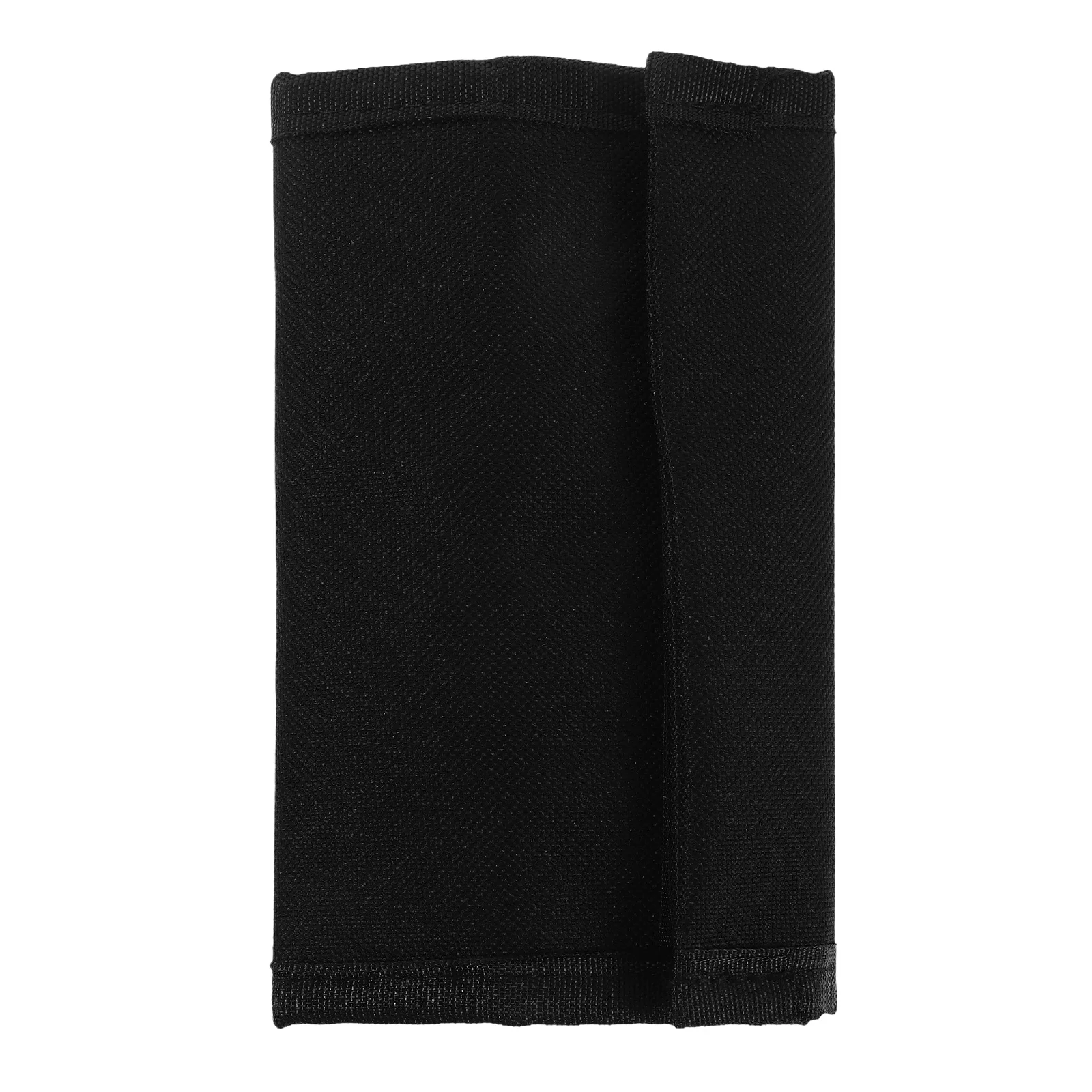 

Outdoor Gas Canister Cover Black Oxford Cloth Impact Resistant Non Slip Protective Case Quick Closure Camping Hiking Storage Bag