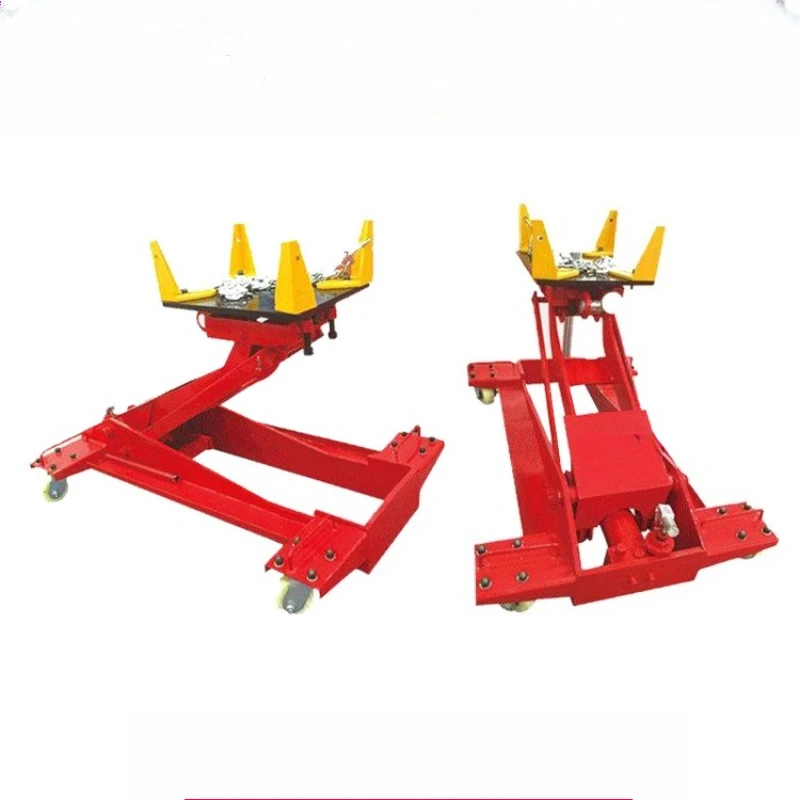 Low position transporter, multi-function disassembly and assembly gearbox, adjustable hydraulic trailer