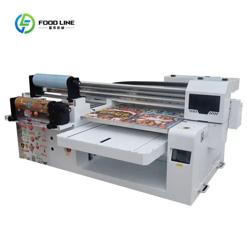 Customized A1 Small Desktop Roll to Roll and Flatbed UV Printer for Carpet Leather All Kinds of Labels Printing Machine