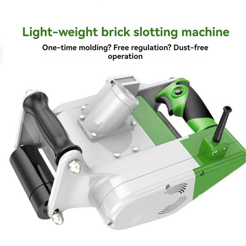 Light Brick Slotting Machine Dust-free Water and Electricity Installation Aerated Foam Wall Cutting Slotting Construction Tool