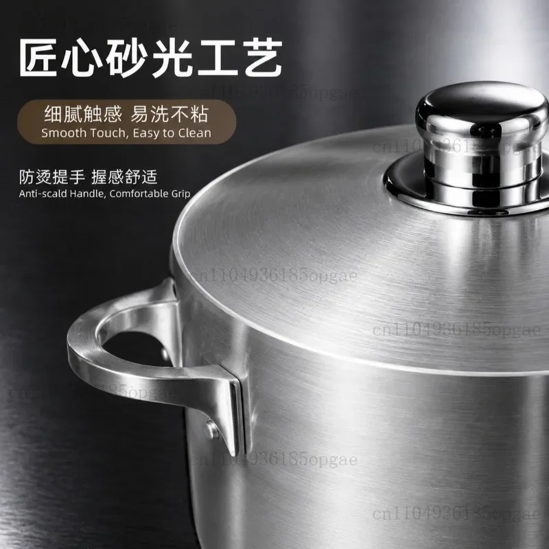 12Pcs Aluminum Casserole Cookware Set Household Restaurant Cooking Pot Set Multi-purpose Kitchen Casserole Pots