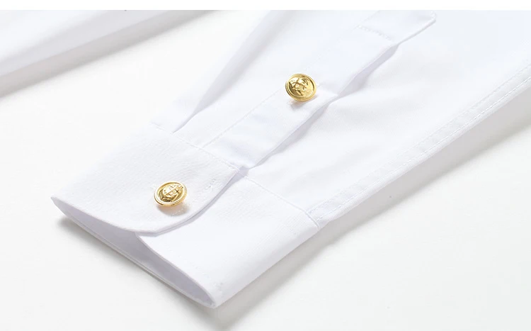 Super Quality Navy uniforme militare Yacht Captain Pilot Shirt Mens White Airline Pilot Uniforms