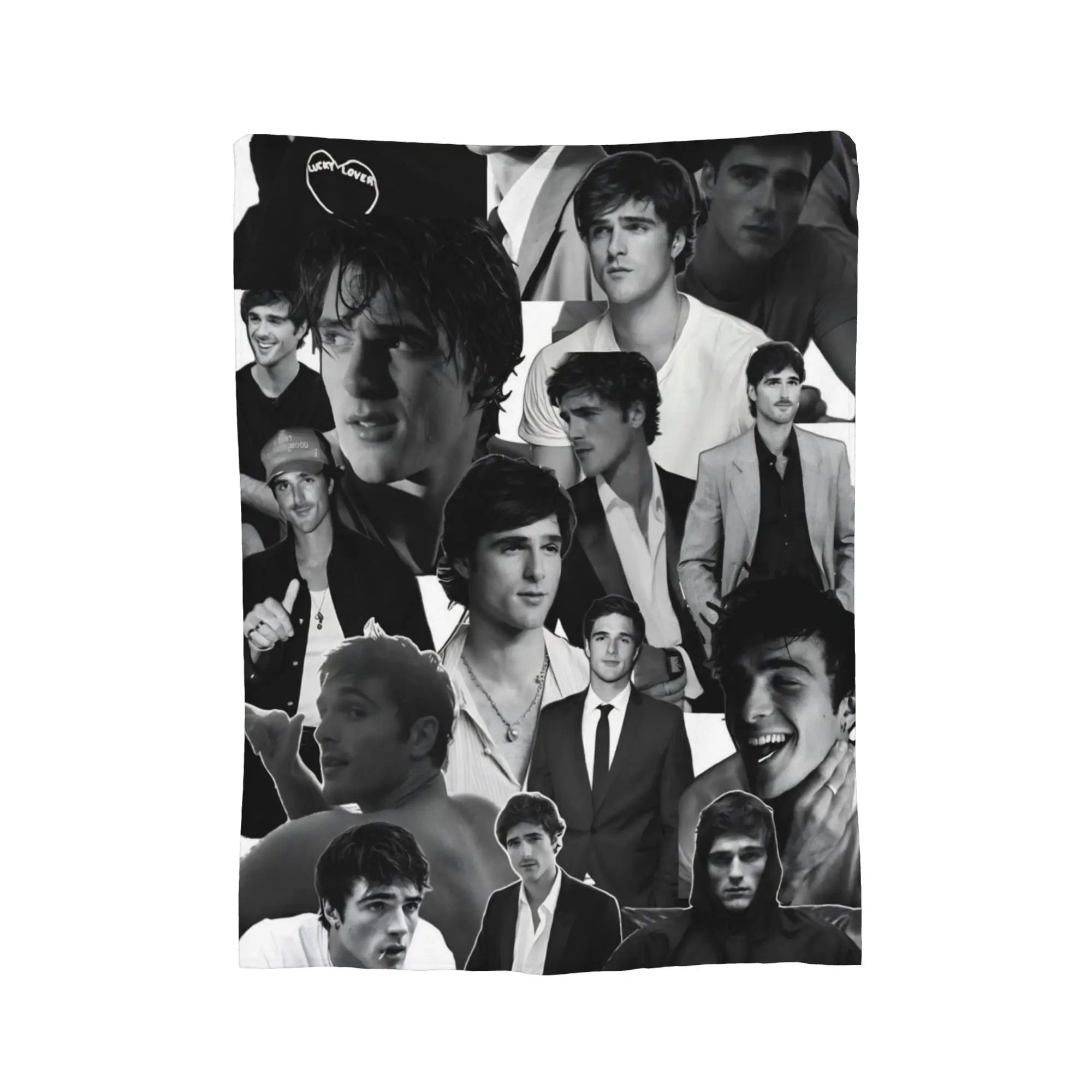 Jacob Elordi Actor Accessories Blanket Super Soft Warm  Throw Blankets for Living Room 50x60 Inches Multi-size Bedspread