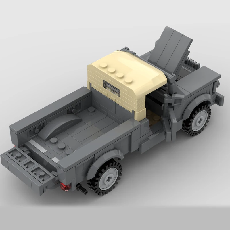 284 個 MOC-225345 軍事多目的トラック M715 ビルディングブロックモデルレンガセットクリエイティブギフトグッズ