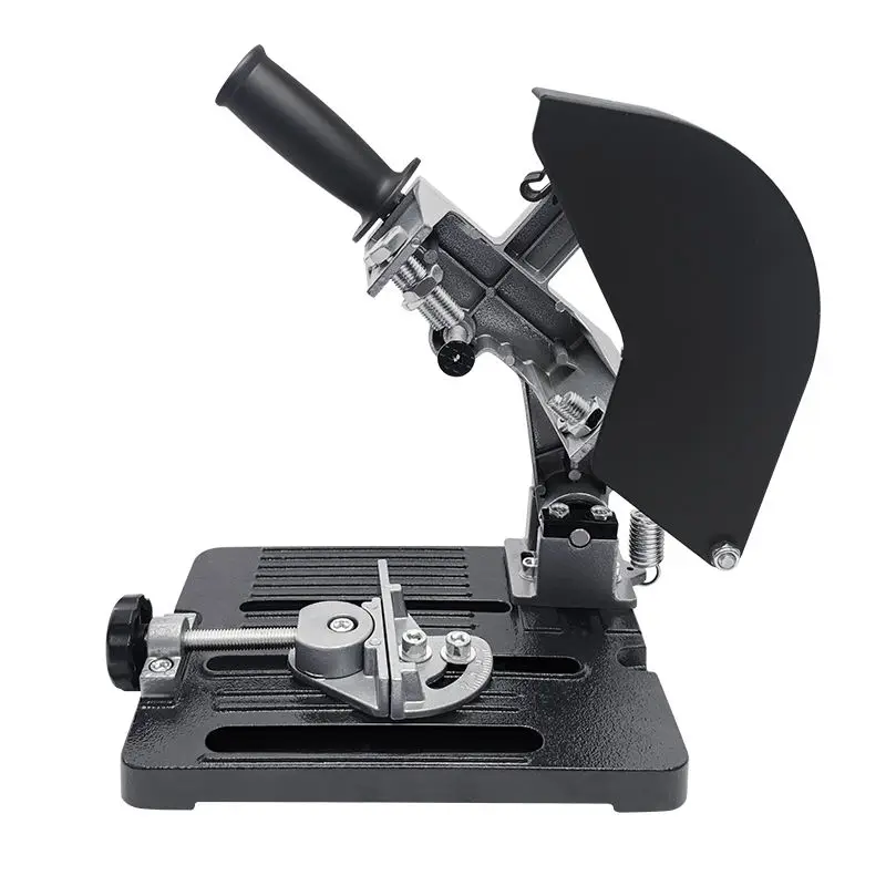 حامل طاحونة زاوية احترافي عالي التحمل، مشبك قابل للتعديل، قطع ثابت وآمن للاستخدام الصناعي في ورشة عمل الخشب المعدني