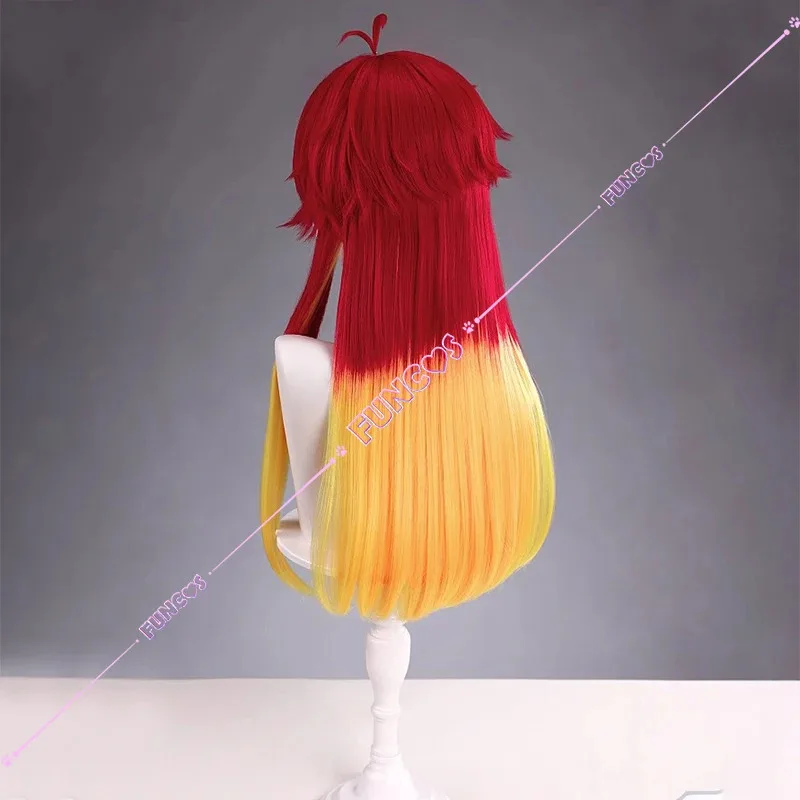 

DY20Anime WIND BREAKER Chika Takiishi Косплей Парик Красные Желтые Волосы Furin Средняя Школа Термостойкое Волокно Волосы Роза Парик Бесплатная Сетка