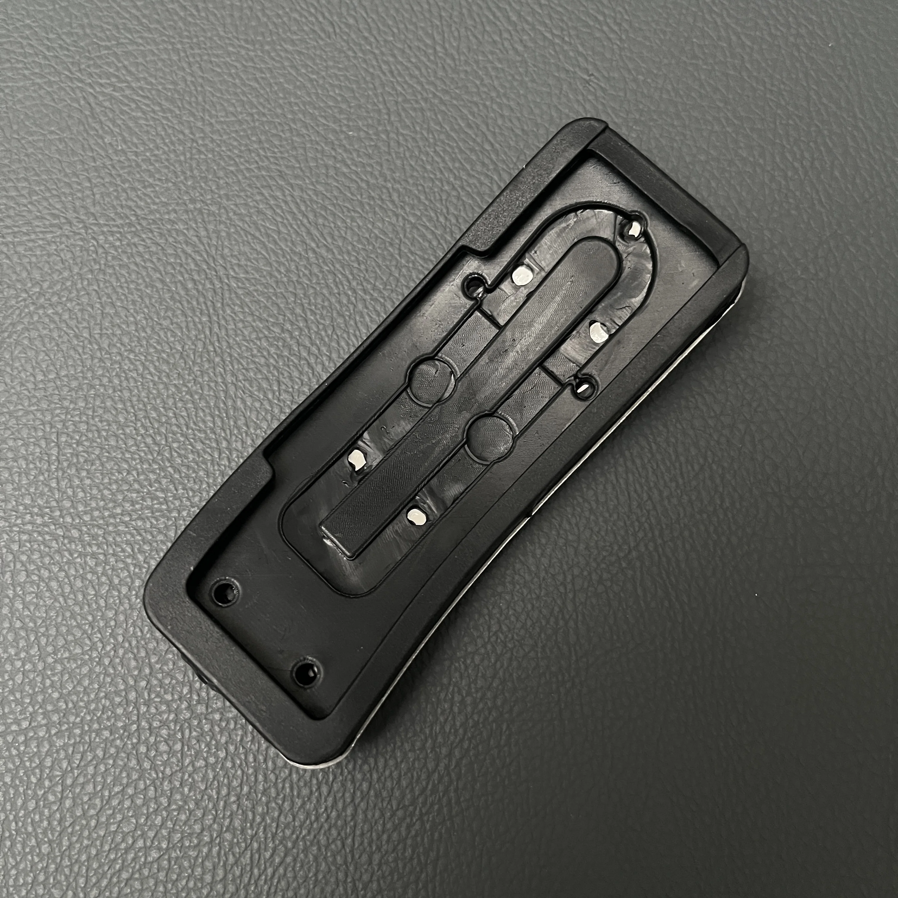 3-teiliges Set für Audi A6 C8 2019 2020 Edelstahl AT Limousine Auto Edelstahl Gaspedal Bremspedal Fußstützenpedal Auto-Pedalabdeckung – Detail 5
