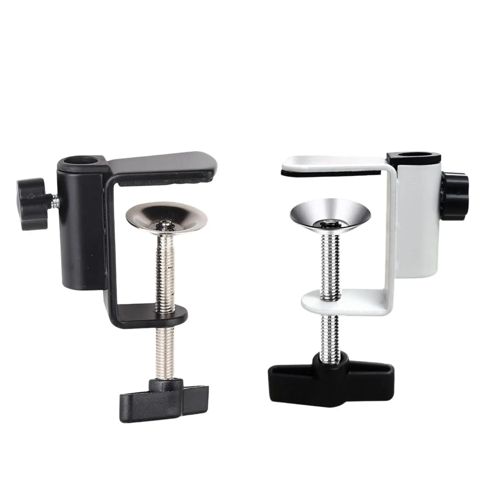 Table Mount Clamp Metal Desk Lamp Clip for Microphone Cameras Desktop Lamp