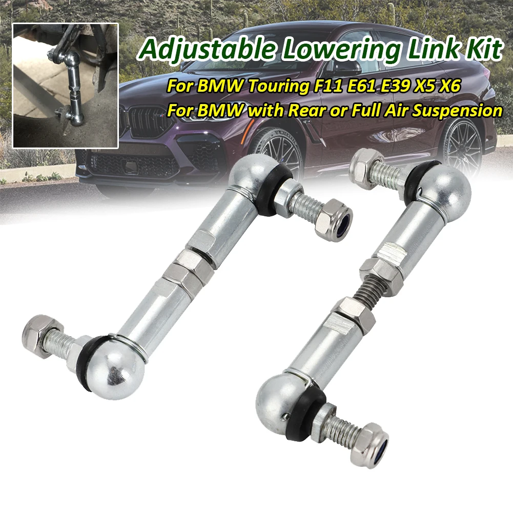 Verstellbares Tieferlegungs-Link-Upgrade für BMW Hinterradaufhängung, Touring F11 E61 E39 X5 X6 für BMW 7er Serie oder X5/6 – Detail 1