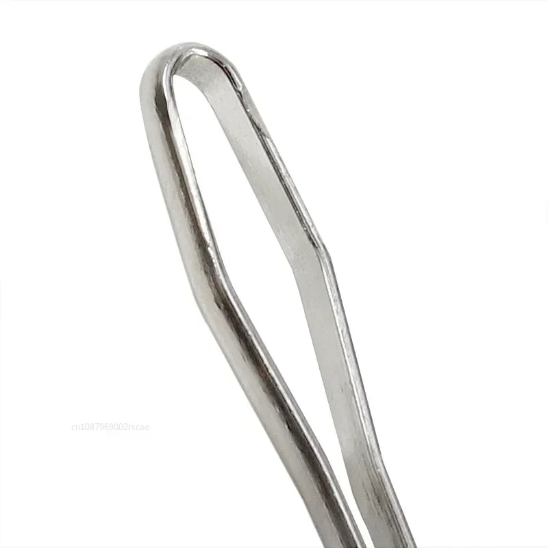 2/1pcs Stainless Steel Garment Clips Sewing DIY Tools Elastic Band Tape Punch Cross Stitch Threader Wear Rope Elastic Clamp