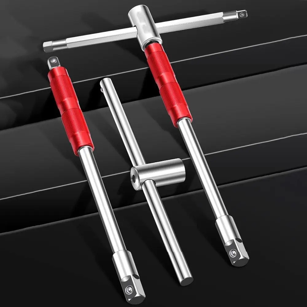 

New Multifunctional T-Handle Wrench Set Universal Repair Hex Allen Spanner Replaceable Extension Rod