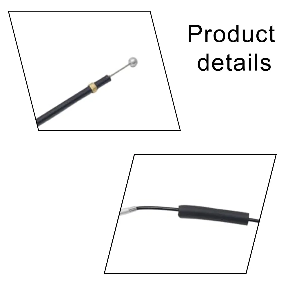 

Трос открывания капота для Porsche Panamera 2010-2016 97051121902, аксессуары для интерьера, черный ABS, инструменты