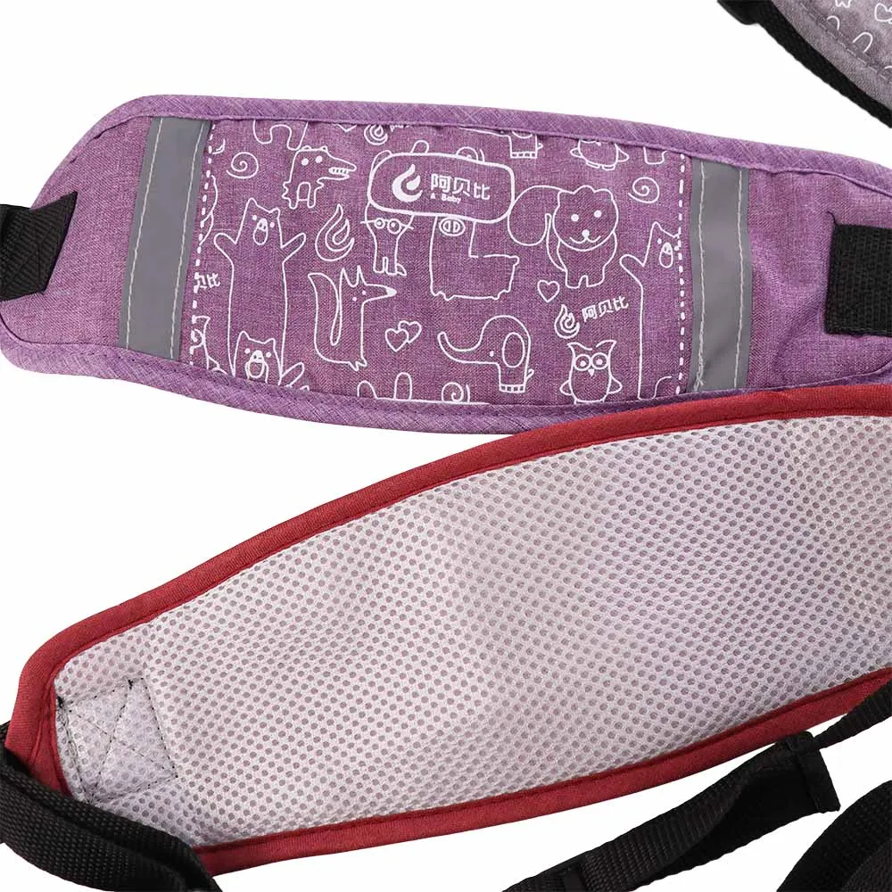 Cloth Motorcycle Children Seat Belt Adjustable Reflective Kids Safety Seat Harness Protected Multi-functional Chest Safe Strap