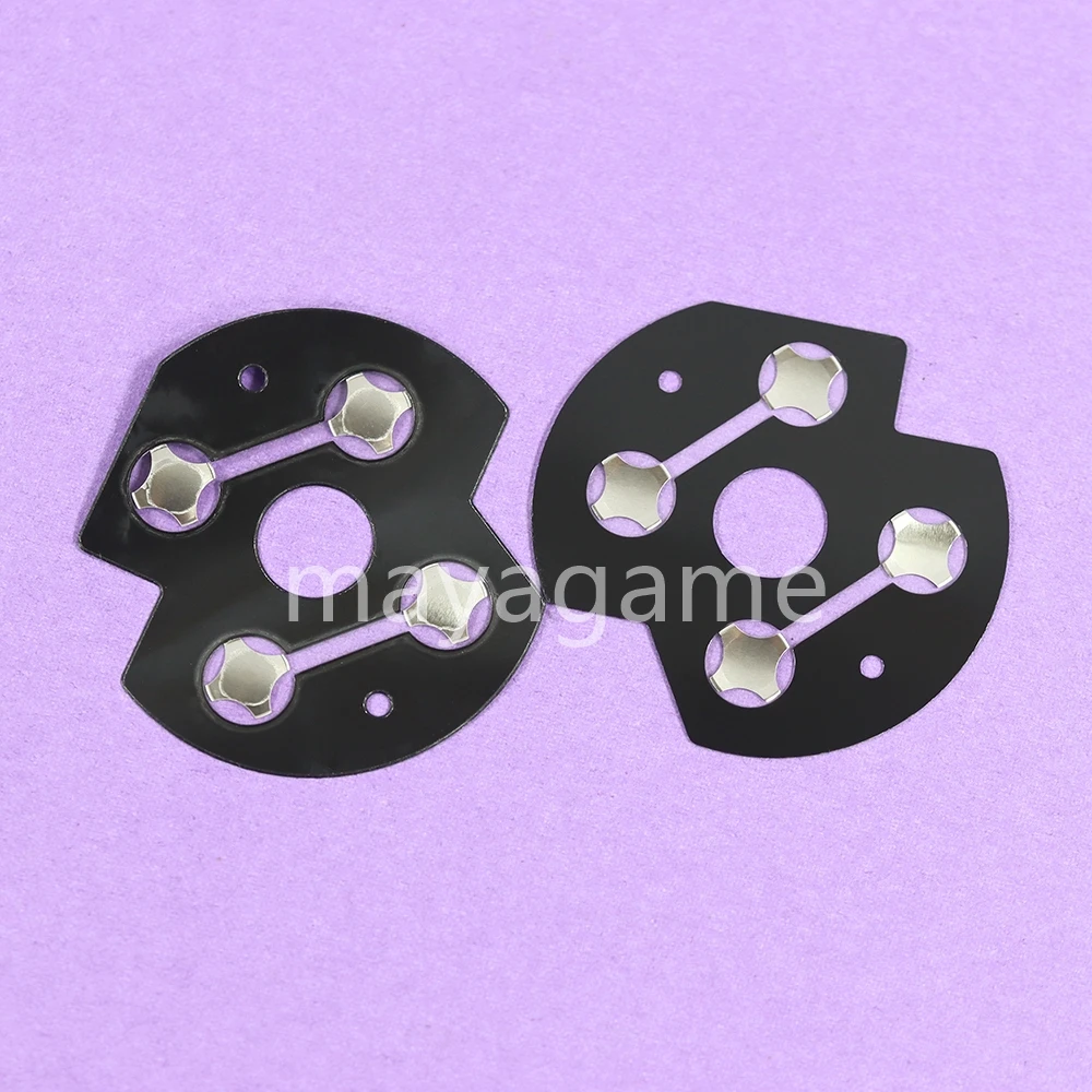 Pegatina de película conductora para mando de Xbox Series XSS XSX, 2 piezas, teclas cruzadas, d-pad, domo de Metal, placa PCB, botones