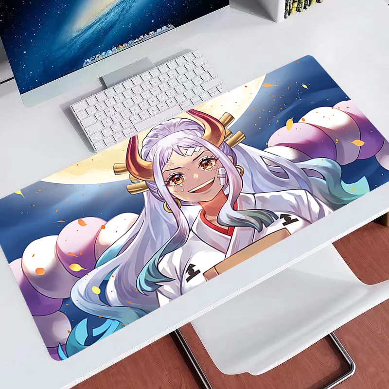 Mouse Pad Gamer Cartoon Anime Yamato Mousepads Big Gaming Mousepad XXL Mouse Mat Large Keyboard Mat Desk Pad For Computer Laptop