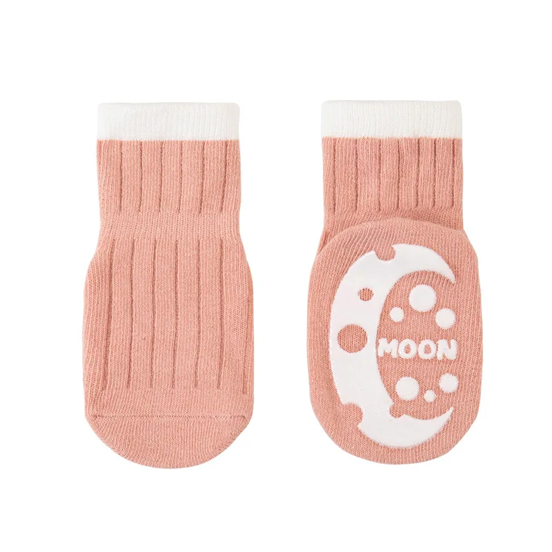 Baby Girls boy summer Socks 80%Cotton Children Infant Toddler Kids 5pair/lot  0-5y newbron solid sport non slip kid students