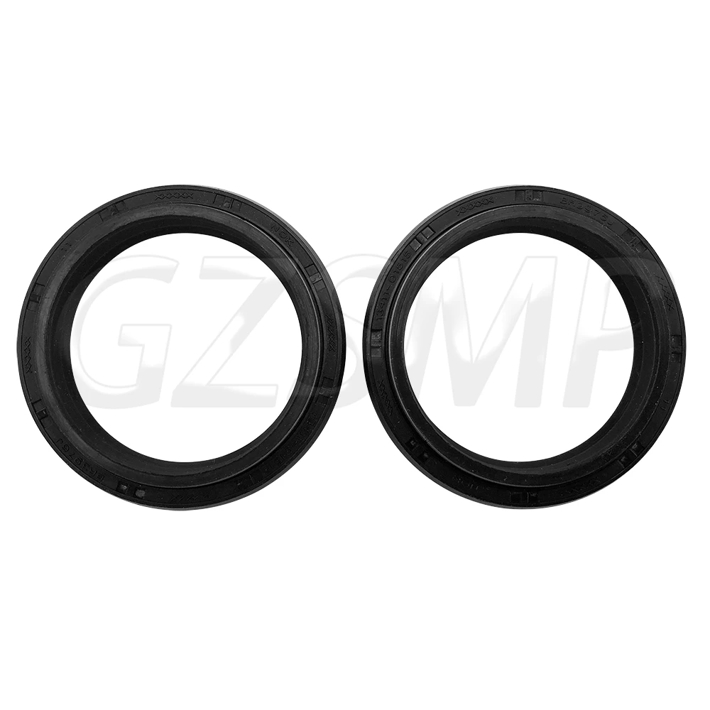 รถจักรยานยนต์ซีลน้ำมันโช๊คหน้า 41x53x8 พอดีสำหรับ SV650 1999-2002 VZ800 AN250 AN650 GSF650