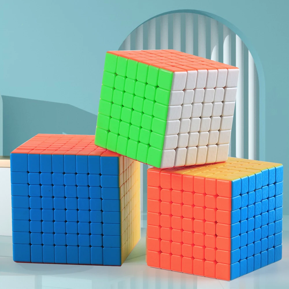 Speed Magic Cube 6x6、Magic Cube 7x7، مكعب سرعة بدون ملصقات، ألعاب ألغاز للأطفال، مكعب ألعاب أطفال عالي الجودة، للمسابقات