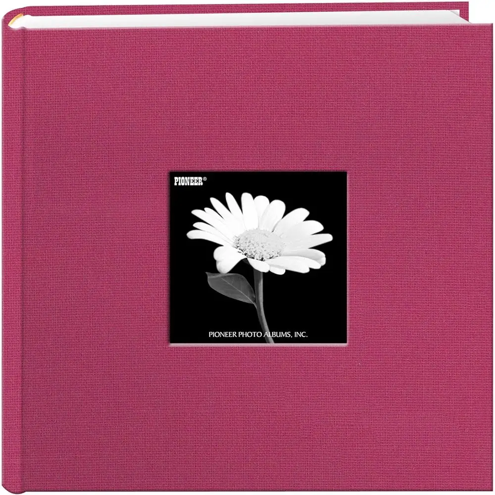 200-Photo Capacity, Vibrant Pink, 4x6 Inch Album