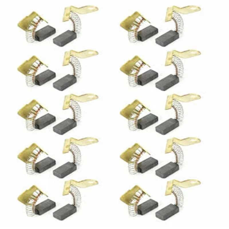 

3mm Hole Dia Electric Drill Motor Carbon Brush 12mm x 6mm x 4mm