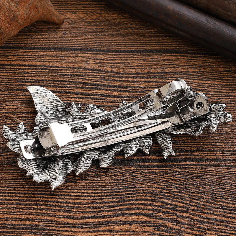 1 قطعة مشبك شعر على شكل زهرة فراشة رائعة كلاسيكية عصرية متعددة الوظائف للنساء إكسسوار شعر على الطراز النرويجي إكسسوار للحفلات #5