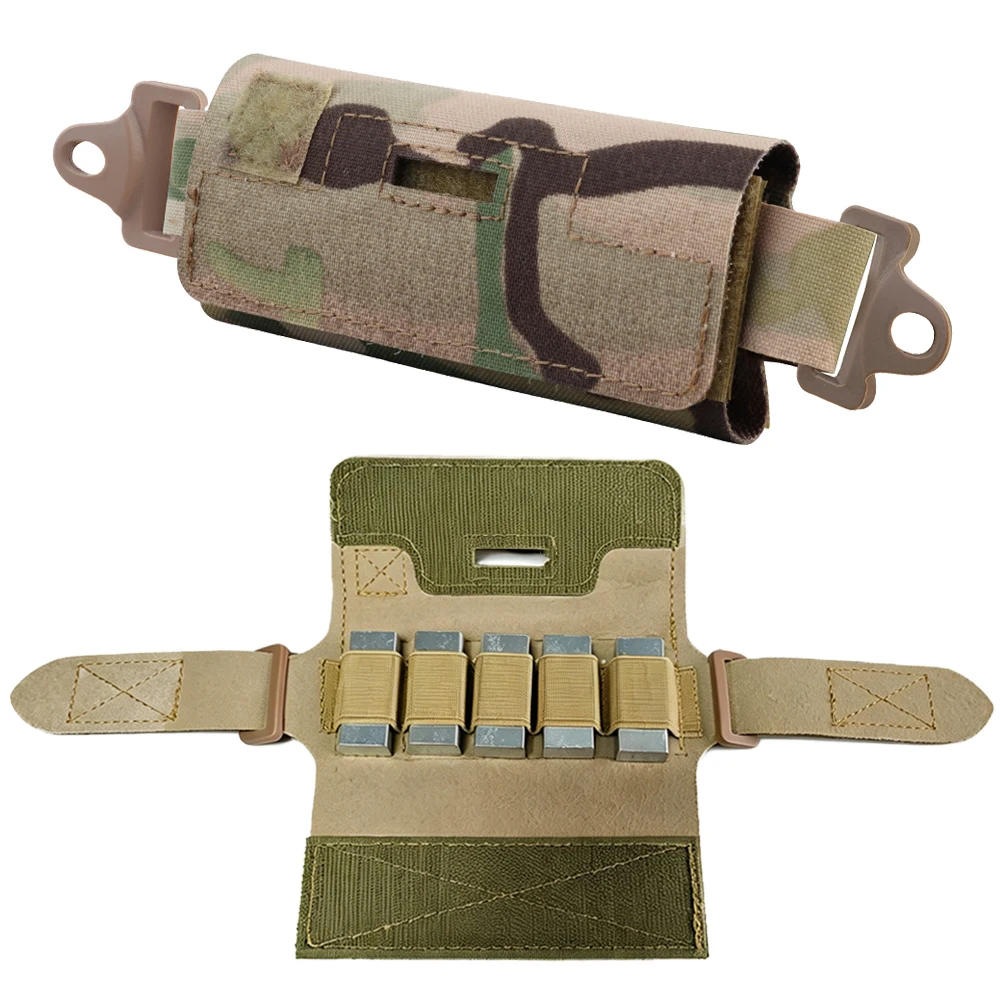 Tactical Helmet Balance Counter Weight Bag Battery Pouch Hunting Militar FAST Helmet Weights System Cycling Airsoft Helmet Gear